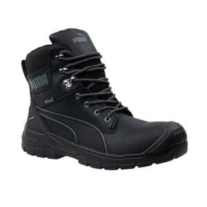 Supplier of Puma 630730 Conquest Black CTX High Safety Shoe in Qatar
