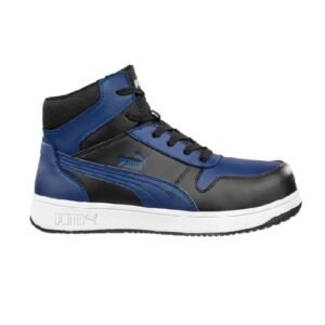 Supplier of Puma 640070 Frontcourt Blue/Black Low Safety Shoe in Qatar
