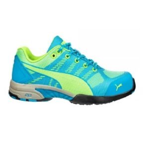Supplier of Puma 642900 Celerity Knit Blue Wns Low Safety Shoe in Qatar