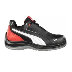 Supplier of Puma 643410 Touring Black Low Safety Shoe in Qatar