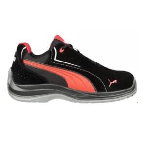Supplier of Puma 643440 Touring Black Suede Low Safety Shoe in Qatar