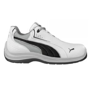 Supplier of Puma 643450 Touring White Low Safety Shoe in Qatar