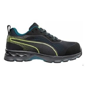 Supplier of Puma 643930 Fuse Knit Black Wns Low Safety Shoe in Qatar