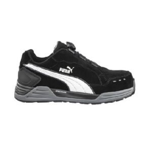 Supplier of Puma 644651 Airtwist Black Disc Low Safety Shoe in Qatar